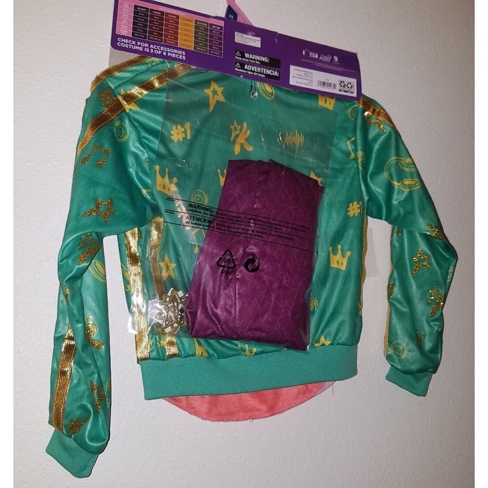 NEW Karma's World Halloween Costume Girls XS 4/5 Small 6/6X Medium 7/8 Netflix - Picture 5 of 8